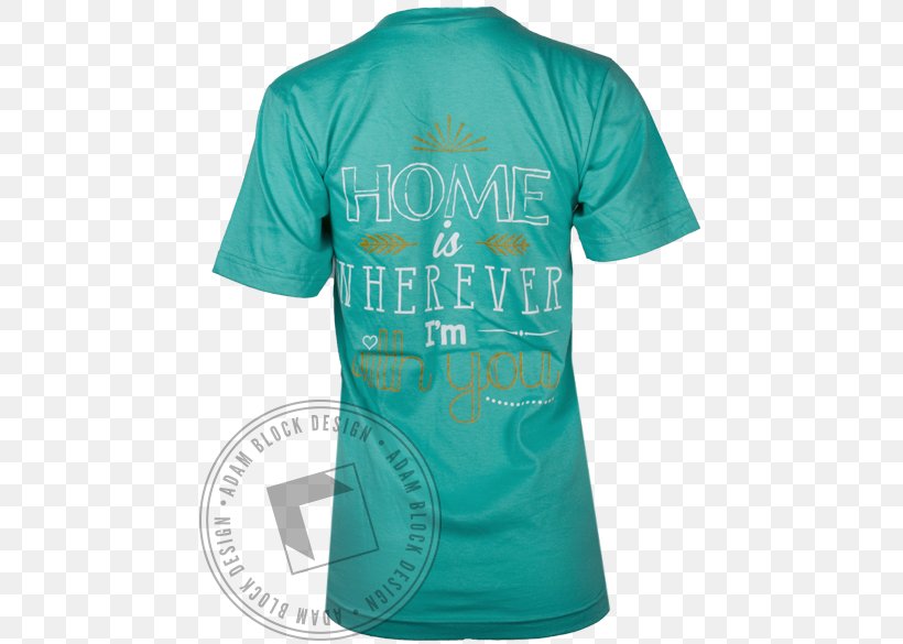 T-shirt Jersey Sleeve Logo Green, PNG, 464x585px, Tshirt, Active Shirt, Aqua, Brand, Clothing Download Free