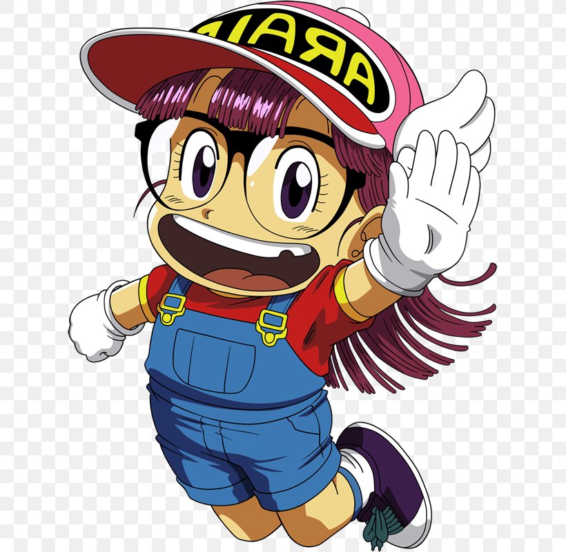 Arale Norimaki Dr. Slump Goku Dragon Ball Character, PNG, 623x800px, Watercolor, Cartoon, Flower, Frame, Heart Download Free