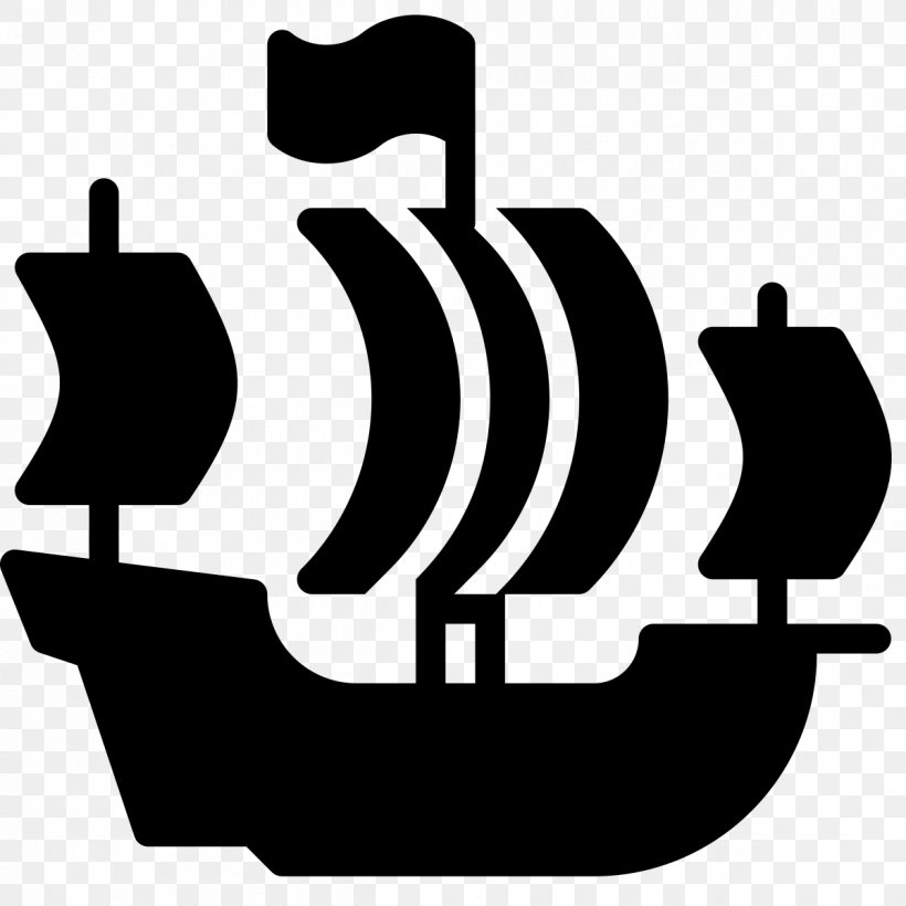 Caravel Clip Art, PNG, 1200x1200px, Caravel, Black And White, Brand, Logo, Monochrome Download Free