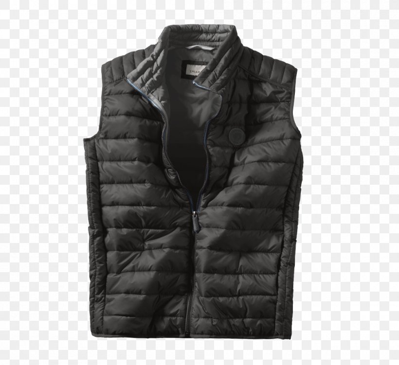 Gilets Jacket Sleeve Black M, PNG, 1000x917px, Gilets, Black, Black M, Jacket, Outerwear Download Free