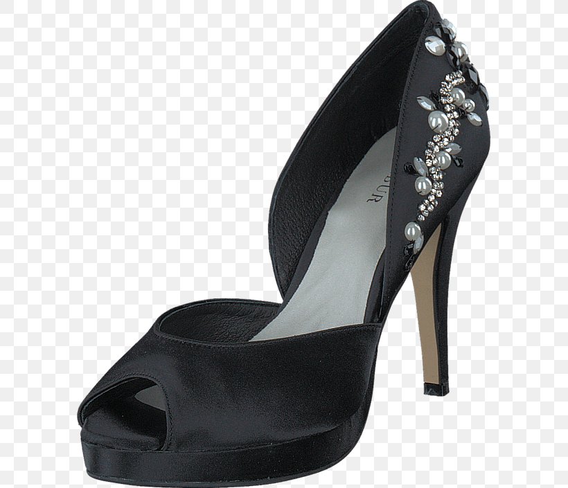 High-heeled Shoe Stiletto Heel Boot Footwear, PNG, 597x705px, Shoe, Basic Pump, Black, Boot, Bridal Shoe Download Free