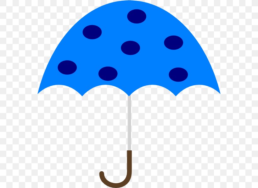 Polka Dot Umbrella Clip Art, PNG, 582x599px, Polka Dot, Color, Polka, Royaltyfree, Umbrella Download Free