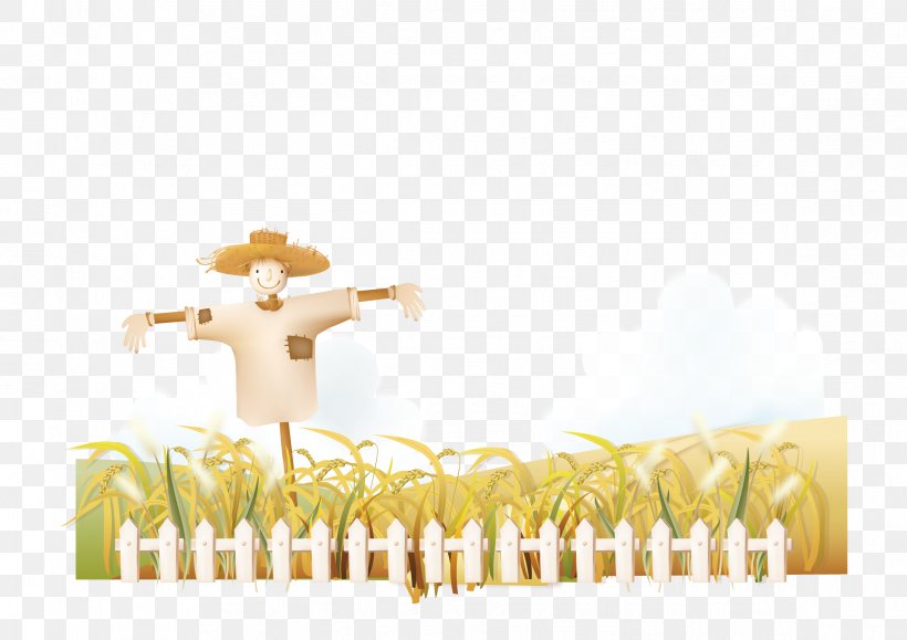 Scarecrow Illustration, PNG, 2339x1654px, Scarecrow, Autumn, Cartoon, Furniture, Material Download Free