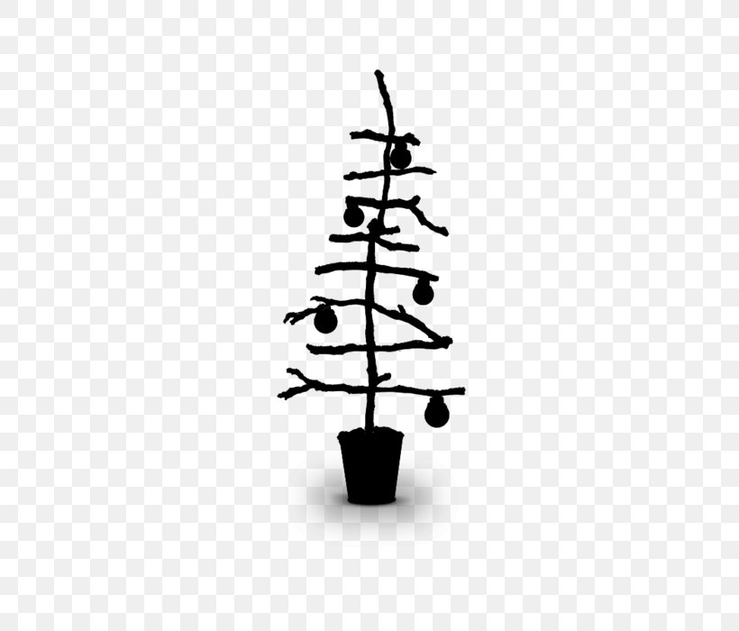 Black & White, PNG, 433x700px, Black White M, Blackandwhite, Christmas Decoration, Christmas Tree, Houseplant Download Free
