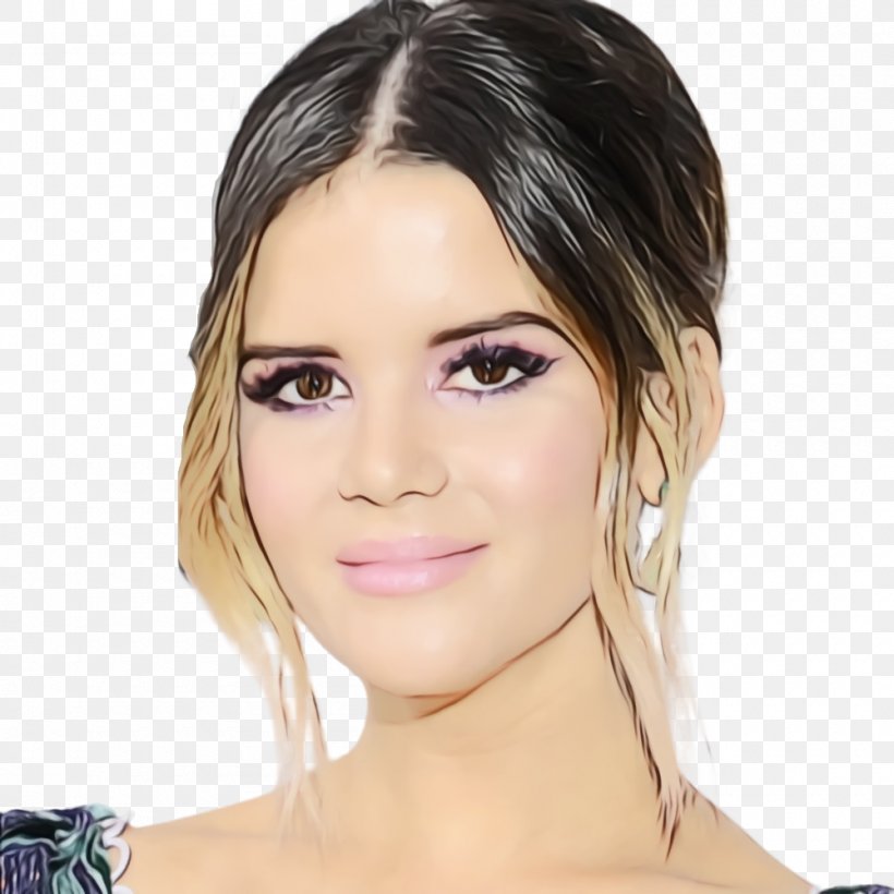 Hair Cartoon, PNG, 1000x1000px, Maren Morris, American Singer, Bangs, Beauty, Black Hair Download Free