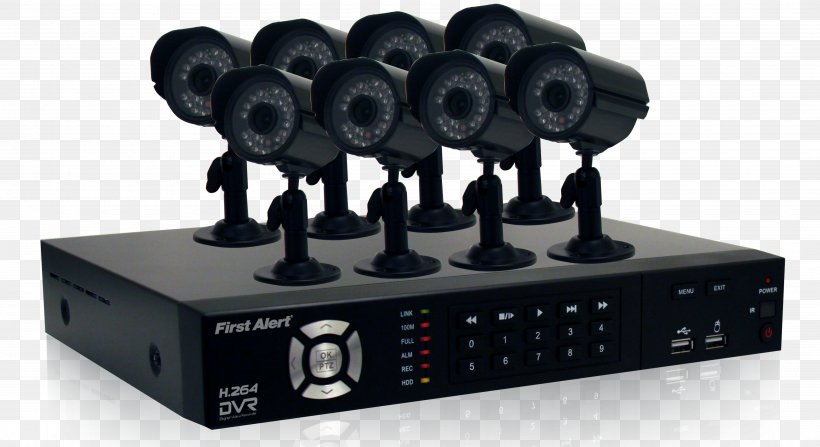 Wireless Security Camera Closed-circuit Television System IP Camera, PNG, 3960x2160px, Wireless Security Camera, Audio Receiver, Camera, Closedcircuit Television, Digital Video Recorders Download Free