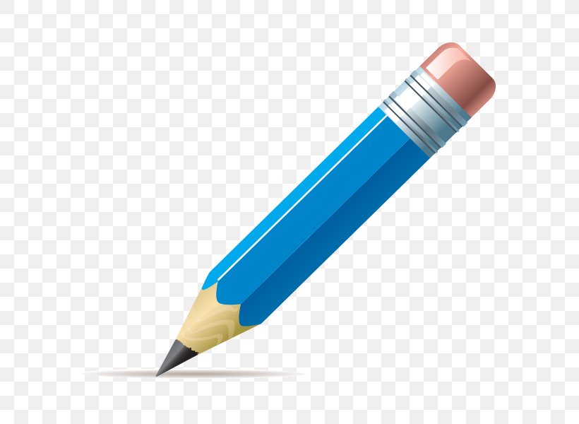 Pencil Ruler Yellow Blue, PNG, 600x600px, Pencil, Ball Pen, Ballpoint Pen, Blue, Blue Pencil Download Free