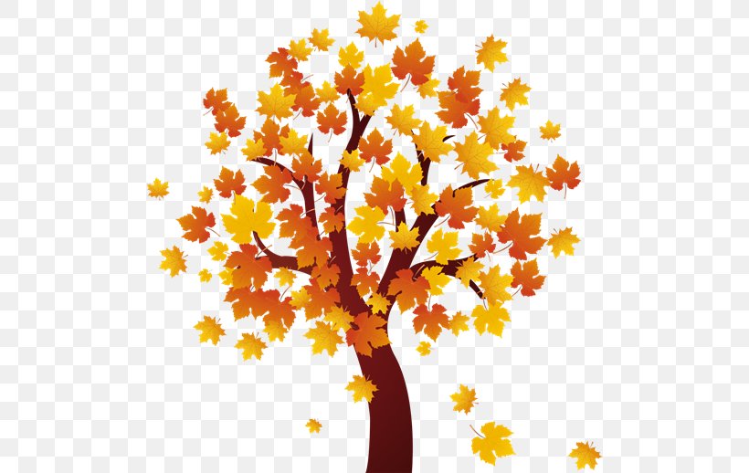 Autumn Clip Art, PNG, 500x518px, Autumn, Autumn Leaf Color, Branch, Document, Flowering Plant Download Free