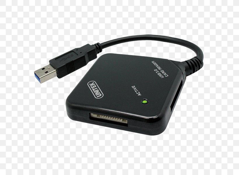 Card Reader USB 3.0 Flash Memory Cards USB Hub, PNG, 600x600px, Card Reader, Ac Adapter, Adapter, Allinone, Cable Download Free
