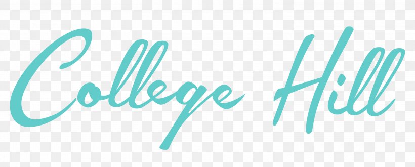 College Hill Custom Threads Logo Brand Font, PNG, 3000x1209px, Logo, Aqua, Blue, Brand, College Download Free