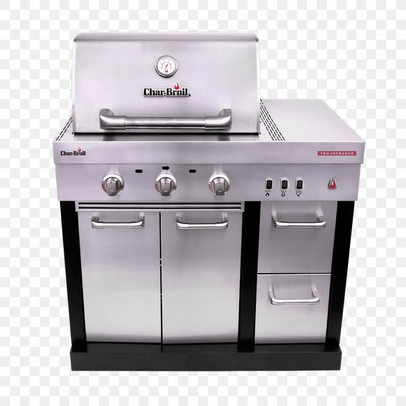 Kitchen Cabinet Barbecue Lowe's Char-Broil, PNG, 1000x1000px, Kitchen, Barbecue, Charbroil, Fireplace, Gas Stove Download Free