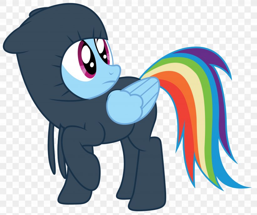 My Little Pony Rainbow Dash Ninja Dash, PNG, 5000x4187px, Pony, Cartoon, Deviantart, Equestria, Fictional Character Download Free