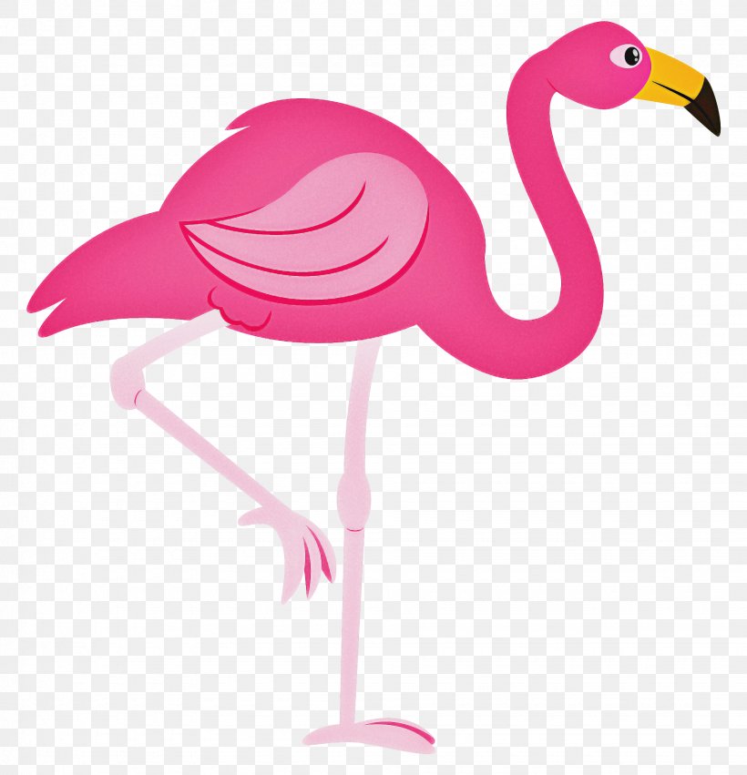 Pink Flamingo, PNG, 1950x2025px, Plastic Flamingo, Beak, Bird, Drawing, Flamingo Download Free