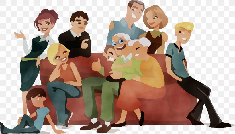 Social Group Cartoon People Community Animation, PNG, 3000x1723px, Family Day, Animation, Cartoon, Community, Fun Download Free