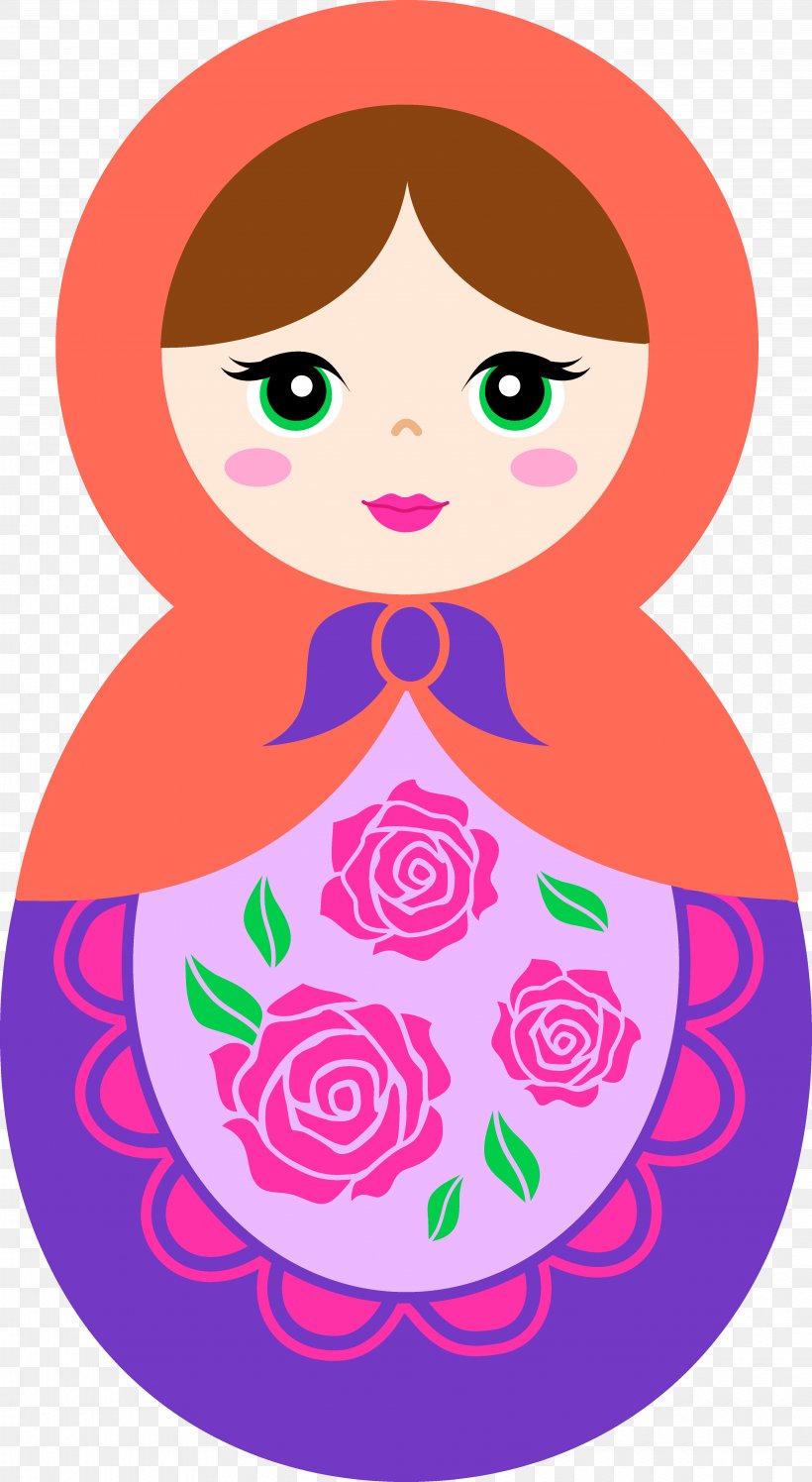 T-shirt Matryoshka Doll Clip Art, PNG, 3863x7051px, Watercolor, Cartoon, Flower, Frame, Heart Download Free