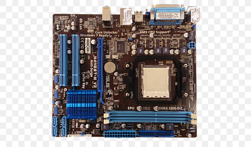 Graphics Cards & Video Adapters Motherboard ASUS M5A78L-M LX/BR Socket AM3 华硕, PNG, 640x480px, Graphics Cards Video Adapters, Asus, Bios, Computer Component, Computer Hardware Download Free