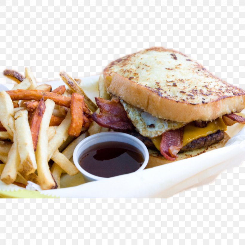 Hamburger Cheeseburger French Fries French Toast, PNG, 860x860px, Hamburger, American Food, Bacon, Bacon Sandwich, Breakfast Download Free
