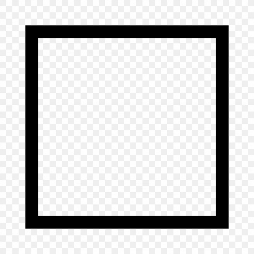 Square Frame, PNG, 1024x1024px, Tablet Computers, Area, Black, Black And White, Drawing Download Free