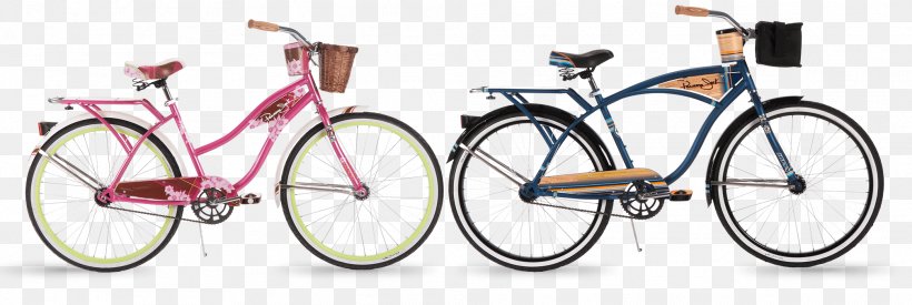 Cruiser Bicycle Huffy Cycling, PNG, 2016x677px, Cruiser Bicycle, Bicycle, Bicycle Accessory, Bicycle Drivetrain Part, Bicycle Fork Download Free