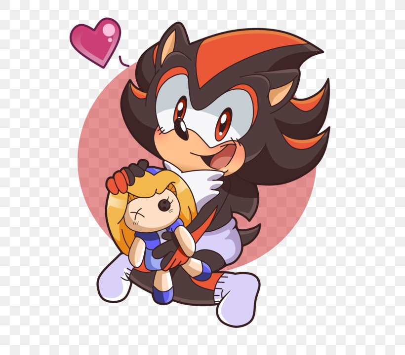 Shadow The Hedgehog Rouge The Bat Amy Rose Super Shadow, PNG, 600x720px, Watercolor, Cartoon, Flower, Frame, Heart Download Free