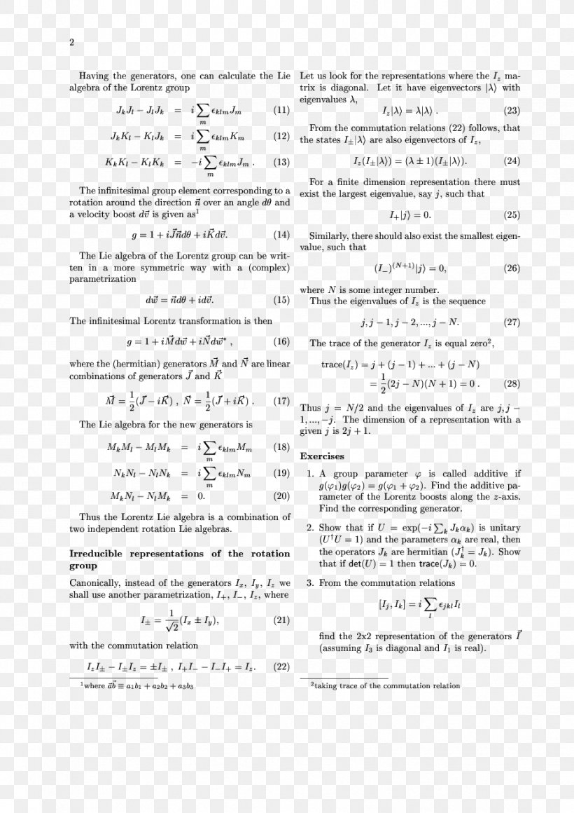An Introduction To Quantum Field Theory Particle Physics Group Representation, PNG, 926x1310px, Particle Physics, Area, Dirac Equation, Document, Field Download Free