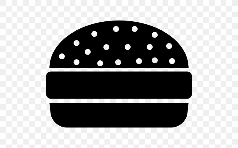 Hamburger Button Fast Food Cheeseburger Burger King, PNG, 512x512px, Hamburger, Beef, Black, Black And White, Burger King Download Free