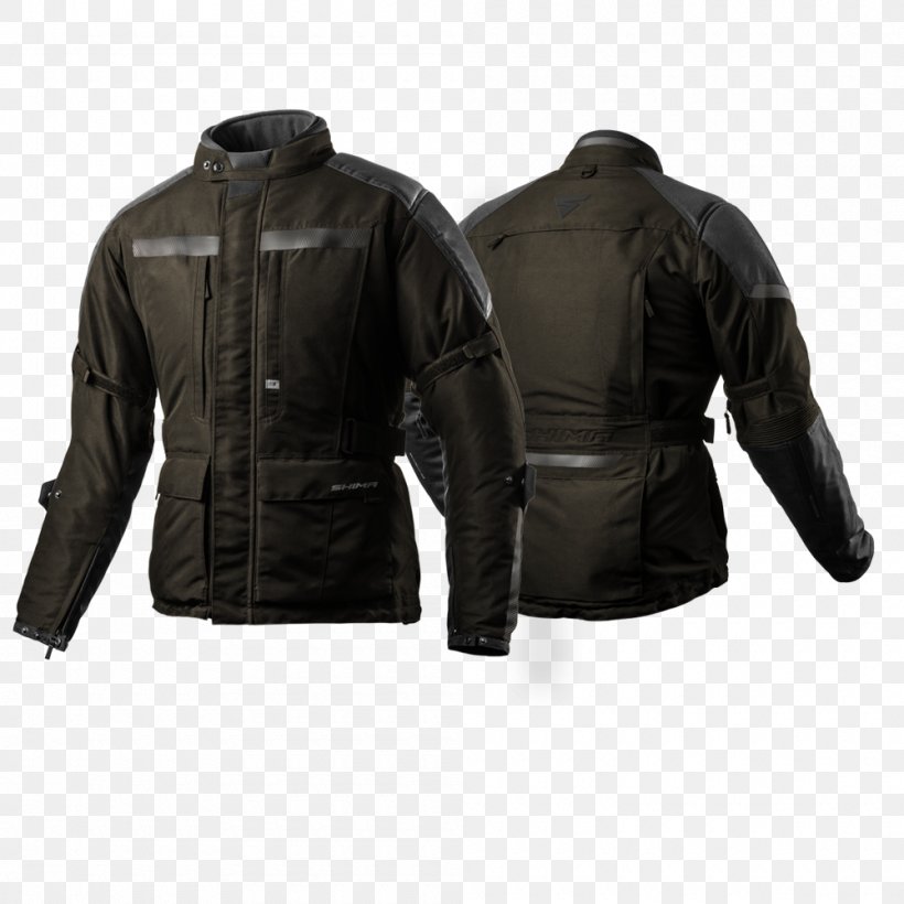 Leather Jacket Motorcycle Personal Protective Equipment Clothing Pocket, PNG, 1000x1000px, Jacket, Airguard, Black, Blouson, Brand Download Free