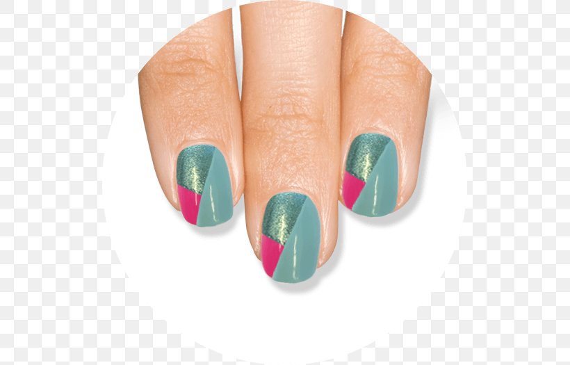 Nail Polish Manicure Teal, PNG, 525x525px, Nail, Finger, Hand, Manicure, Nail Care Download Free