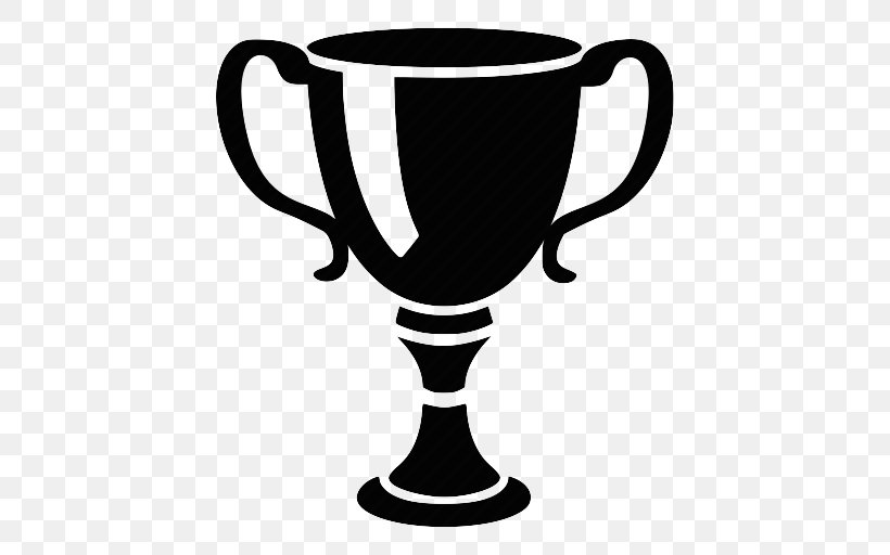 Trophy Award Prize Clip Art, PNG, 512x512px, Trophy, Award, Black And White, Champion, Cup Download Free