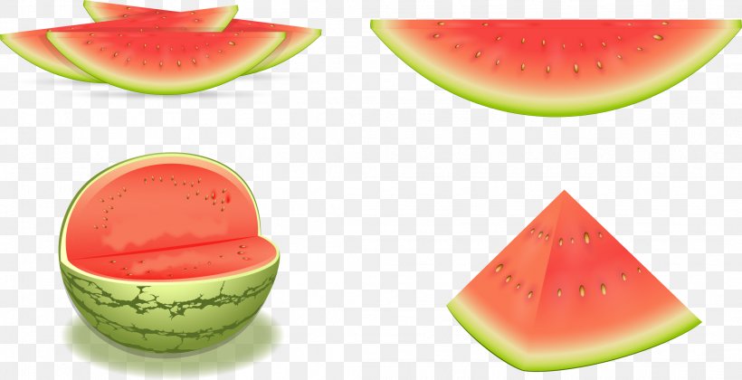 Watermelon Euclidean Vector Illustration, PNG, 2122x1088px, Watermelon, Auglis, Cantaloupe, Citrullus, Cucumber Gourd And Melon Family Download Free