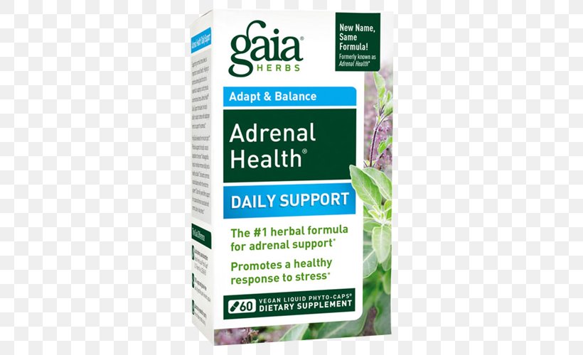 Dietary Supplement Adrenal Gland Herb Health Vegetarian Cuisine, PNG, 500x500px, Dietary Supplement, Adaptogen, Adrenal Fatigue, Adrenal Gland, Capsule Download Free