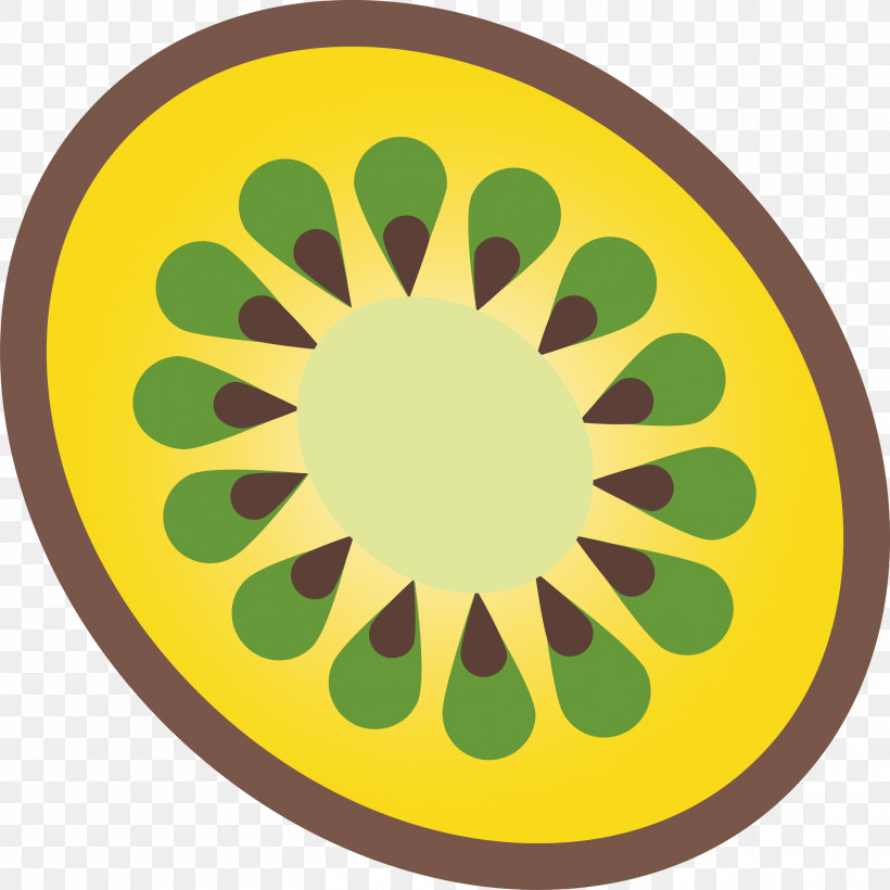 Kiwi, PNG, 3000x3000px, Kiwi, Circle, Green, Symbol, Tableware Download Free