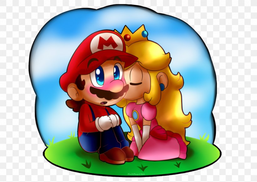 Princess Peach Super Mario World Mario Bros. Luigi, PNG, 1024x728px, Watercolor, Cartoon, Flower, Frame, Heart Download Free