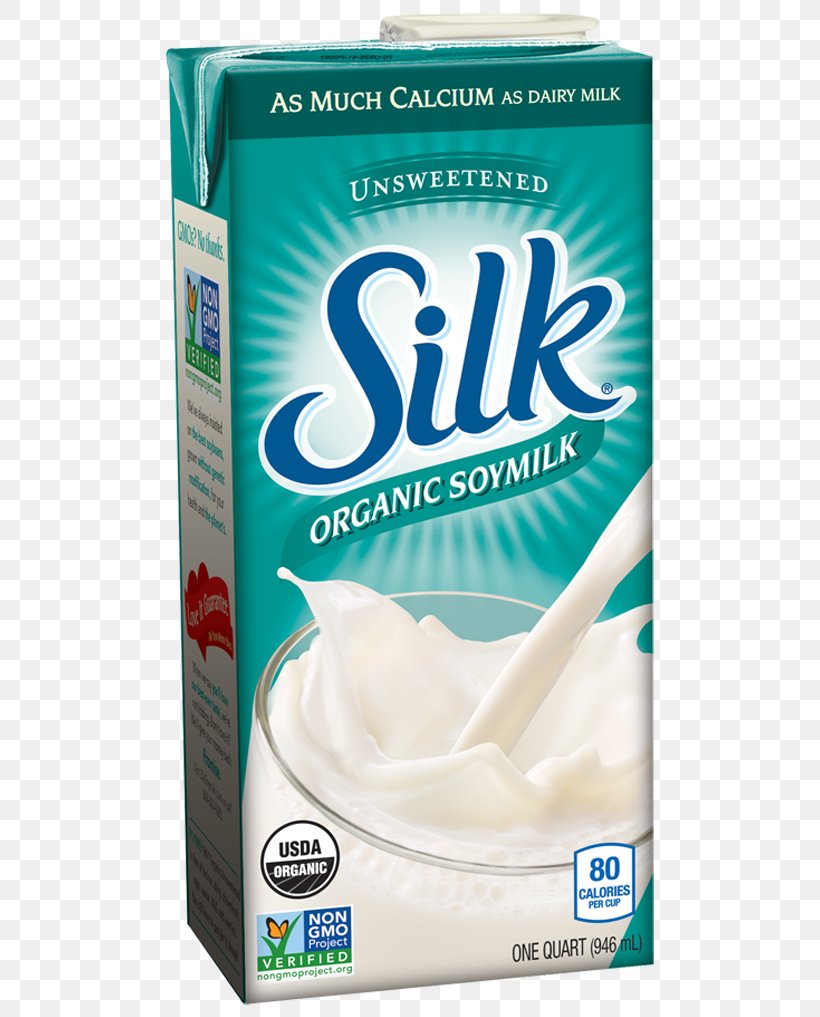 Soy Milk Almond Milk Silk Organic Unsweetened Soymilk Organic Food, PNG, 496x1017px, Soy Milk, Almond Milk, Brand, Cream, Dairy Product Download Free