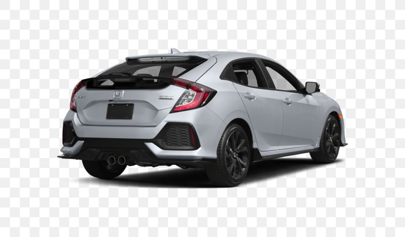 2018 Honda Civic Sport Car Hatchback Vehicle, PNG, 640x480px, 2018 Honda Civic, 2018 Honda Civic Hatchback, 2018 Honda Civic Sport, Honda, Auto Part Download Free