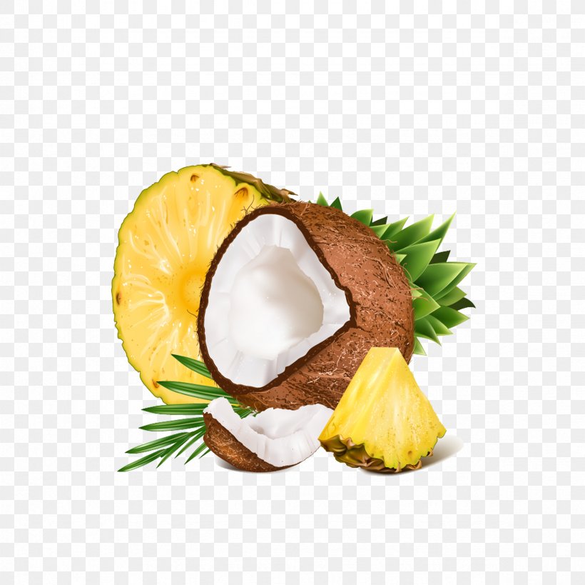 Coconut Water Pineapple Flavor, PNG, 2362x2362px, Coconut Water, Ananas, Calorie, Coconut, Drink Download Free