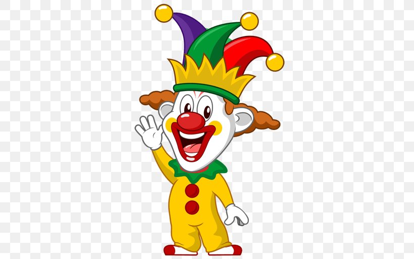 Evil Clown Clip Art, PNG, 512x512px, Clown, Art, Cartoon, Circus, Evil Clown Download Free