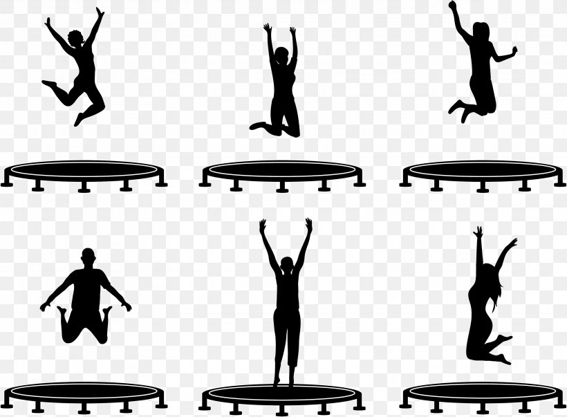 Trampoline Jumping Speed: How Leaders Accelerate Successful Execution Trampolining, PNG, 3334x2452px, Trampoline, Balance, Black And White, Drawing, Gymnastics Download Free