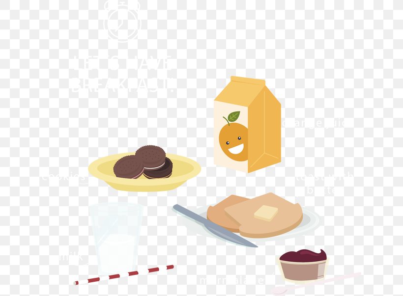 Orange Juice Breakfast Food Euclidean Vector Illustration, PNG, 650x603px, Orange Juice, Bread, Breakfast, Cartoon, Cup Download Free