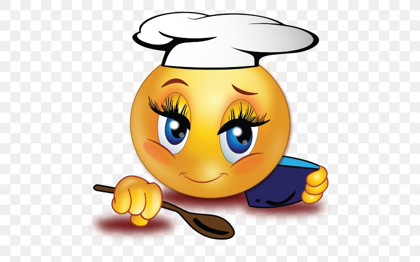 Smiley Emoticon Emoji Chef, PNG, 512x512px, Smiley, Chef, Emoji, Emoticon, Face Download Free