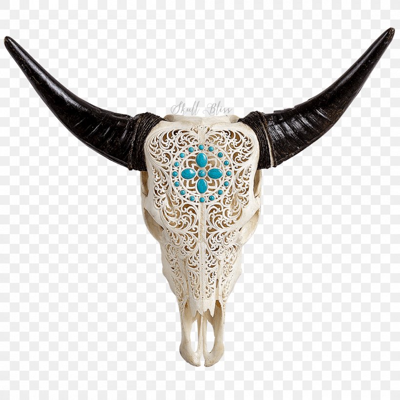Cattle Skull XL Horns Animal, PNG, 1000x1000px, Cattle, Animal, Balinese People, Bone, Color Download Free