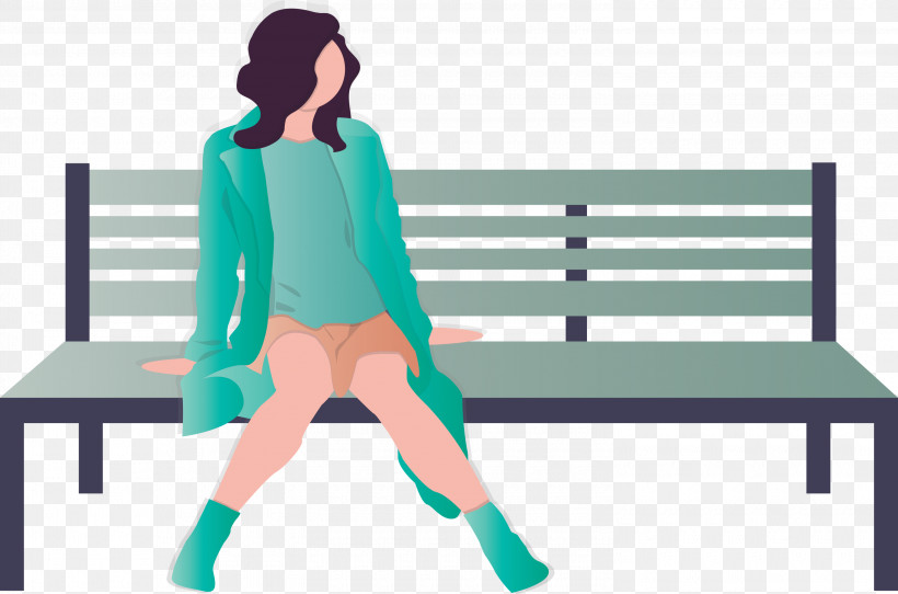 Park Bench Girl, PNG, 3000x1984px, Park Bench, Fashion Design, Footwear, Furniture, Girl Download Free