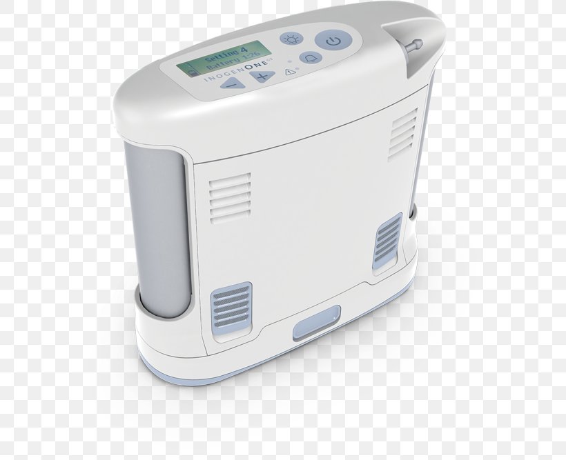 Portable Oxygen Concentrator Oxygen Therapy Respironics, Inc., PNG, 604x667px, Portable Oxygen Concentrator, Breathing, Concentrator, Hardware, Home Appliance Download Free