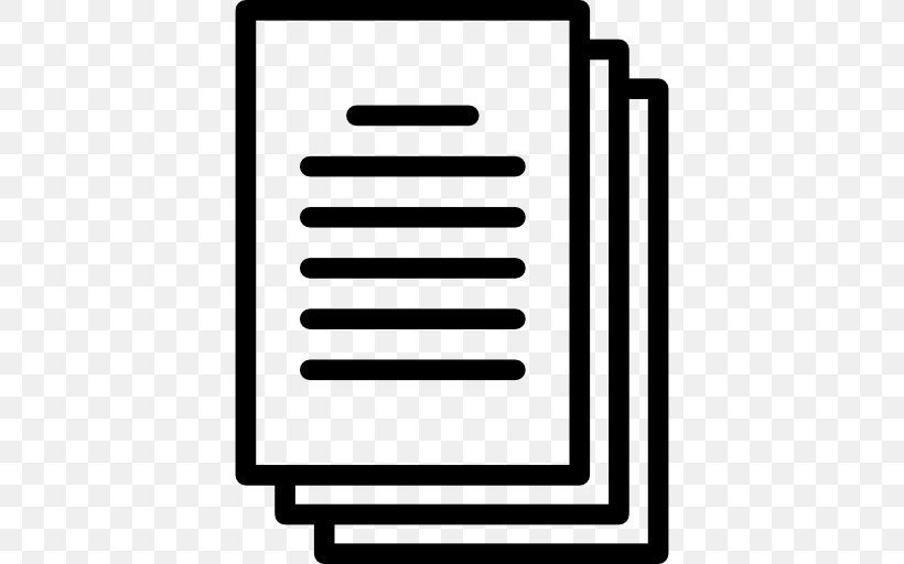 Document, PNG, 512x512px, Document, Black And White, Document File Format, Rectangle, Symbol Download Free