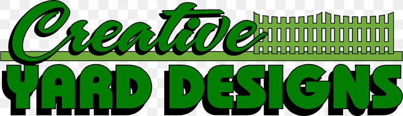 Creative Yard Designs Inc Logo Backyard, PNG, 3983x1152px, Logo, Backyard, Brand, Creativity, Garden Download Free
