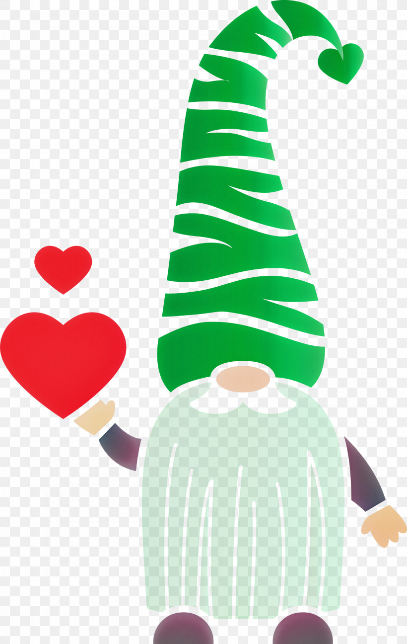 Gnome Loving Red Heart, PNG, 1898x3000px, Gnome, Christmas, Loving, Red Heart, Tree Download Free