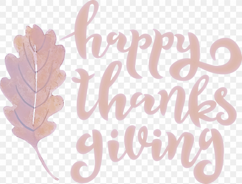 Happy Thanksgiving, PNG, 3000x2280px, Happy Thanksgiving, Calligraphy, Meter Download Free