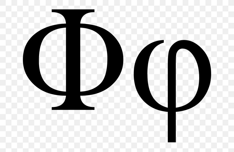 Phi Golden Ratio Greek Alphabet Symbol, PNG, 800x533px, Phi, Alphabet, Area, Black And White, Brand Download Free