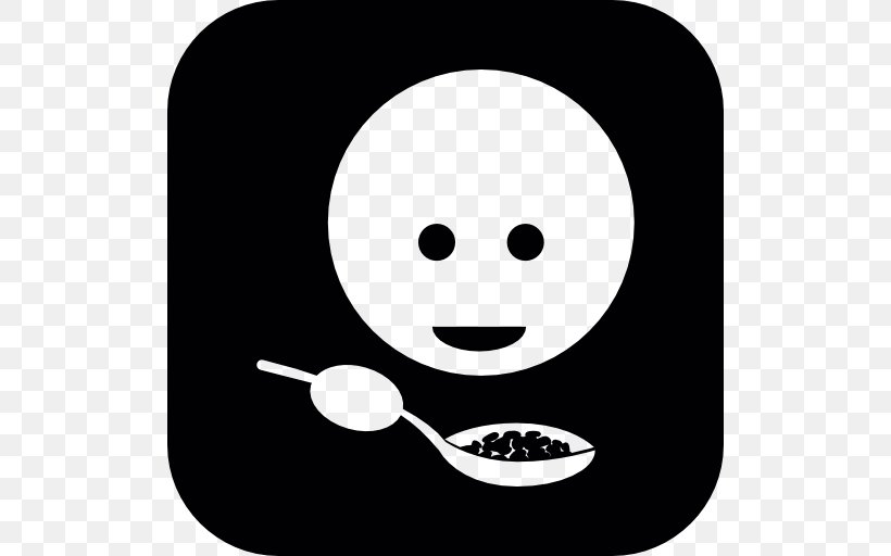 Eating Food Breakfast Vector Graphics, PNG, 512x512px, Eating, Black And White, Breakfast, Cutlery, Dinner Download Free