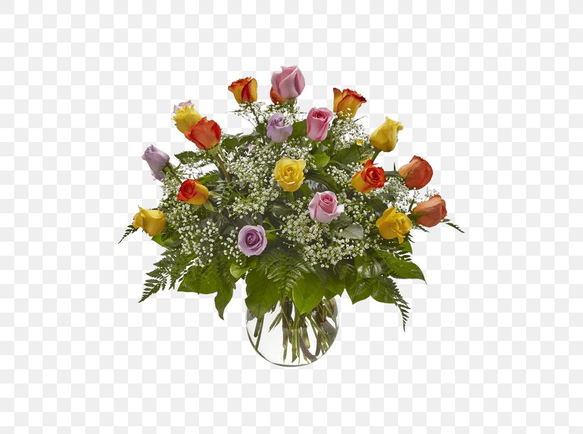 Garden Roses Flower Bouquet Floral Design Gift, PNG, 500x611px, Garden Roses, Birthday, Bloemisterij, Cut Flowers, Floral Design Download Free